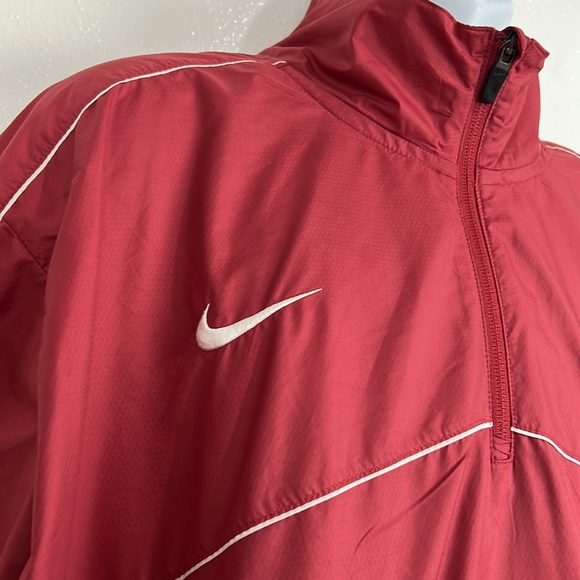 Nike Jacket Men Extra Large Windbreaker Maroon WSU Cougars Pullover College - Picture 6 of 12